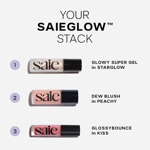 Saie Glossybounce™ High-Shine Hydrating Lip Gloss...