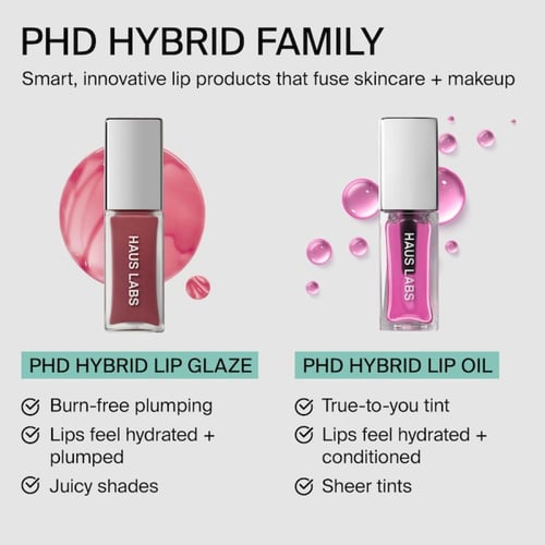 HAUS LABS BY LADY GAGA PhD Hybrid Lip Glaze Plumpi...