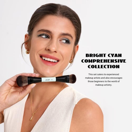 3pcs Face Collection Duo-End Brush Versatility Col...