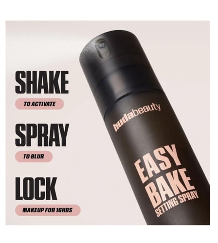 HUDA BEAUTY Easy Bake Blurring Setting Spray with...