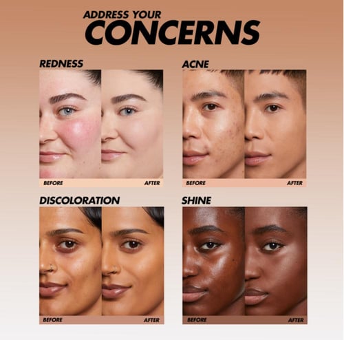 HD SKIN POWDER FOUNDATION MATTE COMPACT BLURRING F...