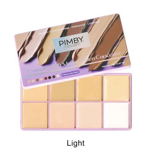 Evanesce Soft Matte Cream Concealer 8-Shade Fade P...