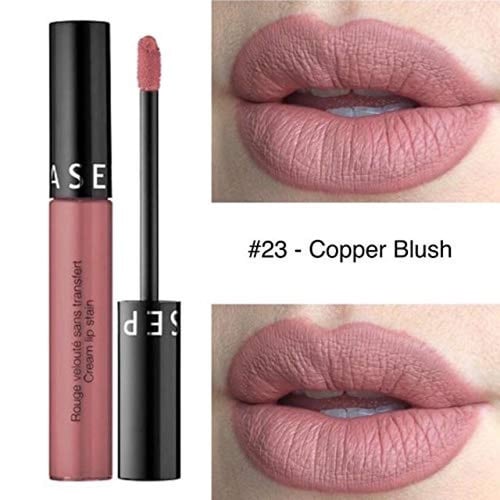 Cream Lip Stain Liquid Lipstick - 23 Copper Blush