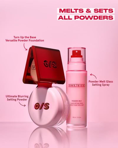 ONE SIZE POWDER MELT GLASS SETTING SPRAY