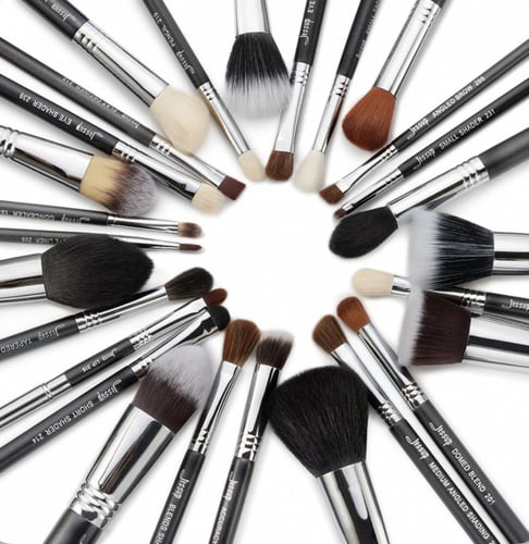 JESSUP BRUSHES Pro Whole Makeup Brush Set 27 Pcs