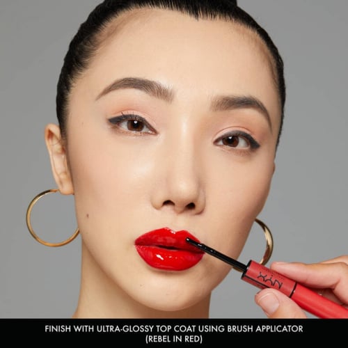 SHINE LOUD HIGH SHINE LIP COLOR- REBEL IN RED