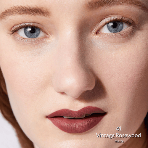 Cream Lip Stain Liquid Lipstick - 41 Vintage Rosew...