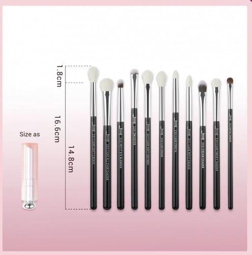 JESSUP BRUSHES Individual Eyeshadow Brushes 15Pcs