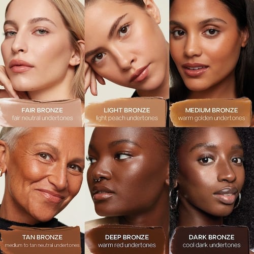 Saie Sun Melt Natural Cream Bronzer - Light Bronze