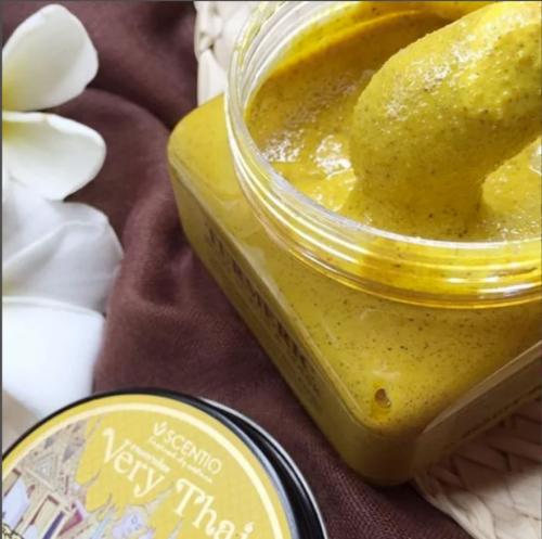 مقشر الجسم بالكركم من سينتيو - 300 مل