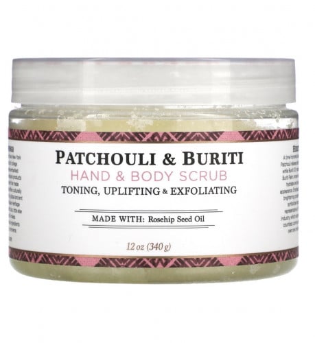 نوبيان هيريتيج‏, مقشر اليد والجسم، الباتشولي والبو...