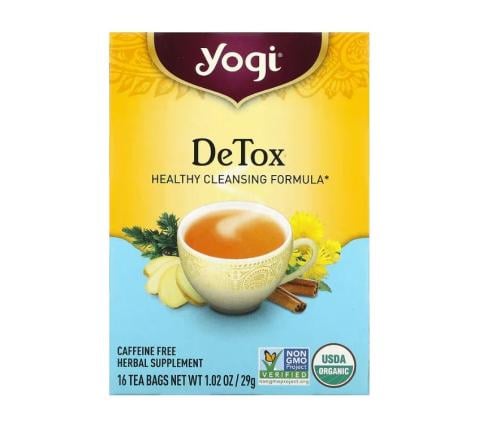 يوجي تي‏, شاي للتخلص من السموم، 16 كيس (32 جم)