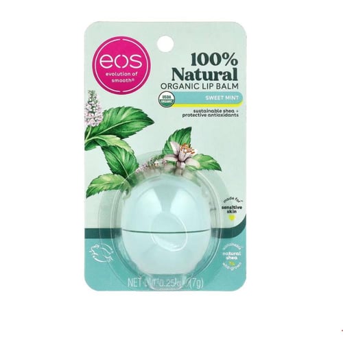 مرطب شفاه طبيعي ، النعناع الحلو