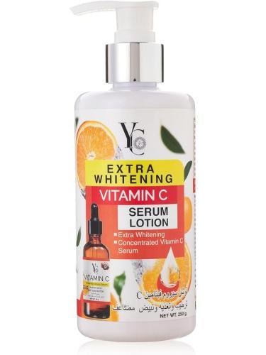 لوشن سيروم فيتامين سي ترطيب وتغذية وتبييض مضاعف من...