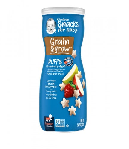 جيربر‏, وجبات خفيفة للأطفال، الحبوب والنمو، وجبة خ...