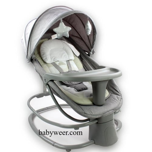 كرسي مواليد هزاز كهربائي ماركة ماستلا 4في 1