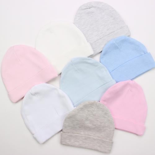 قبعة مواليد قطن
