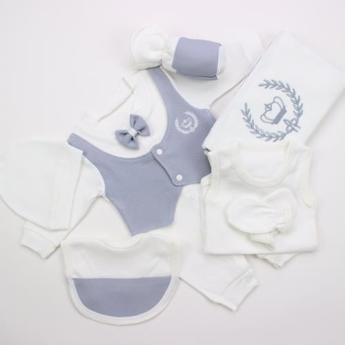 طقم مواليد ولادي 7 قطع