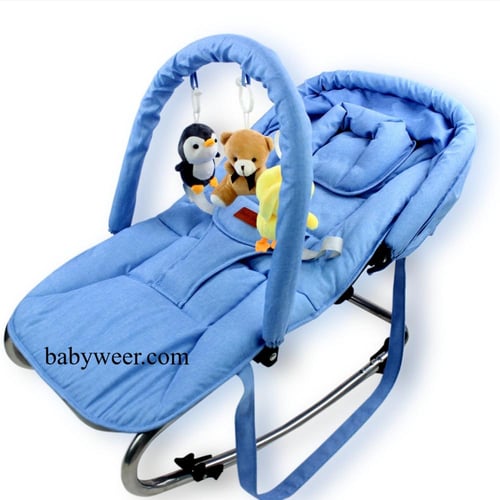 كرسي هزاز يدوي مظلة