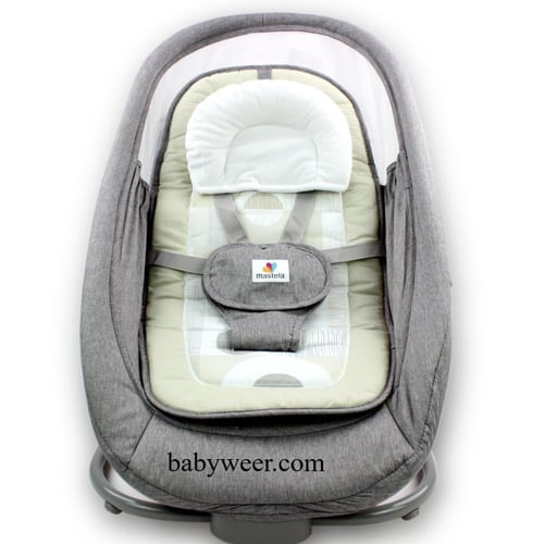 كرسي مواليد هزاز كهربائي ماركة ماستلا 4في 1