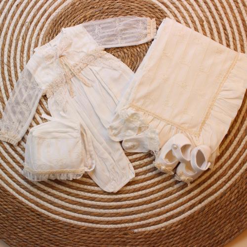 طقم استقبال بناتي 5 قطع شيفون