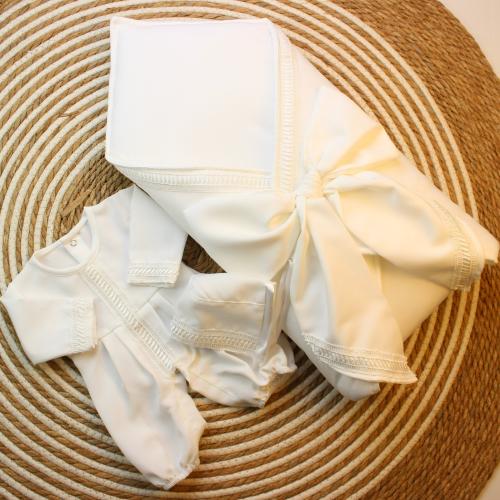 طقم مدس قطني ناعم 3 قطع