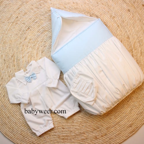 طقم استقبال مواليد 3 قطع