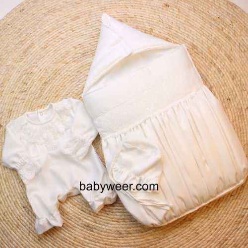 طقم مدس بقبعة فرنسية 3 قطع