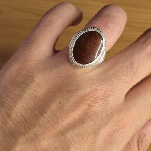 خاتم عقيق يماني كرزي