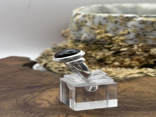 خاتم عقيق يماني جزاع