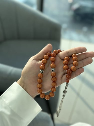 سبحة فتوران الماني خراطة تركيه كركوشة انتيمون