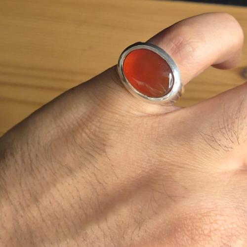 خاتم عقيق يماني ملكي