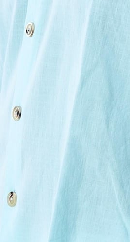 قميص بكم طويل لنن طبيعي