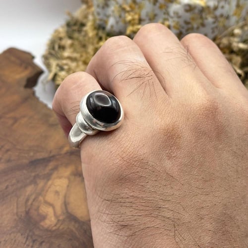 خاتم عقيق يماني جزاع