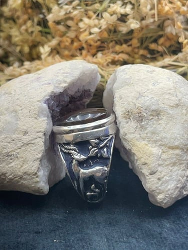 خاتم عقيق كرز الكرز