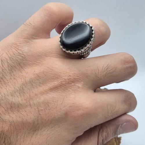 خاتم شفة افريقية صياغة مميزه