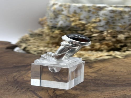 خاتم عقيق يماني جزاع