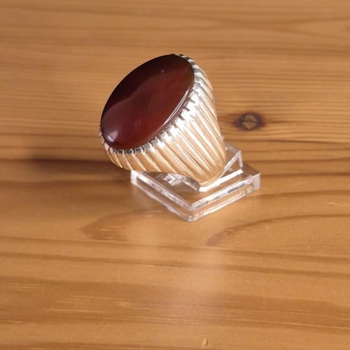 خاتم عقيق يماني كرزي