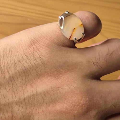 خاتم ملكي عقيق يماني