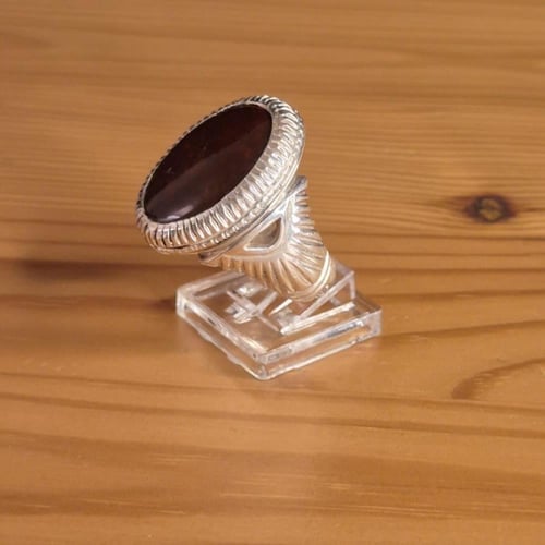 خاتم عقيق يماني كرزي