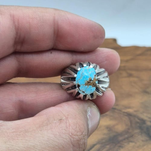 خاتم فيروزي نيشابوري صياغة ايرانية