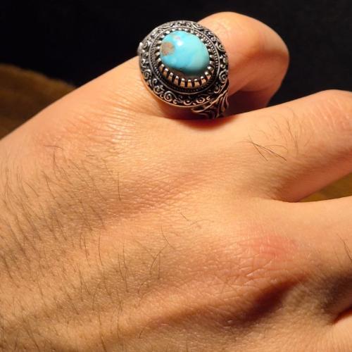 خاتم فيروزي نيشابوري صياغة إيرانية