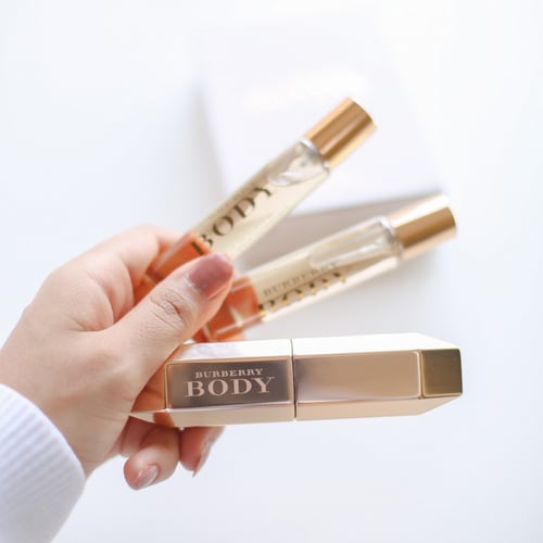 طقم عطر ميني بربري بودي 3 في 1 - بخاخ