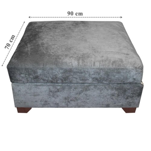 كنب زاوية 300×175×85 لون رمادي