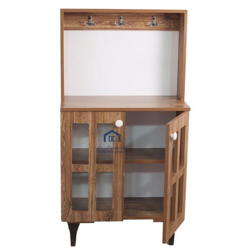 ركن كوفي لون خشبي