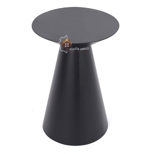 طاولة خدمة معدن حديد لون أسود تصميم أنيق