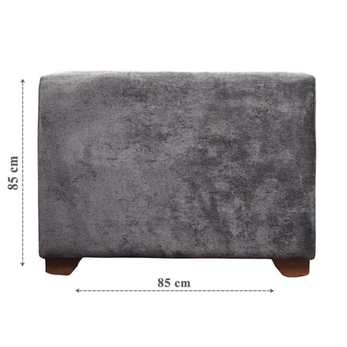 كنب زاوية 300×175×85 لون رمادي