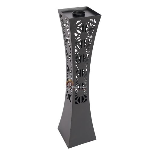 مبخرة معدن حديد لون أسود قص ليزر