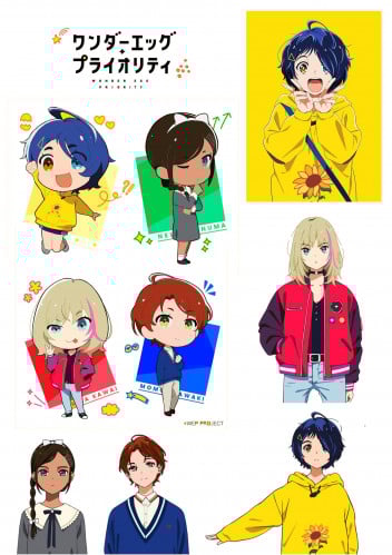 Wonder Egg Priority stickers