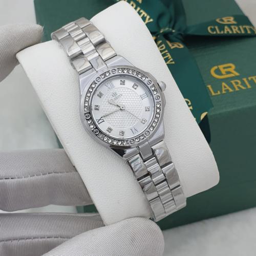 ساعات كلاريتي نسائيه أستيل مع الملحقات